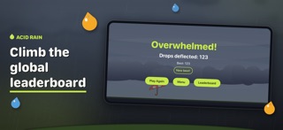Acid Rain: Umbrella Arcade iPhone screenshot