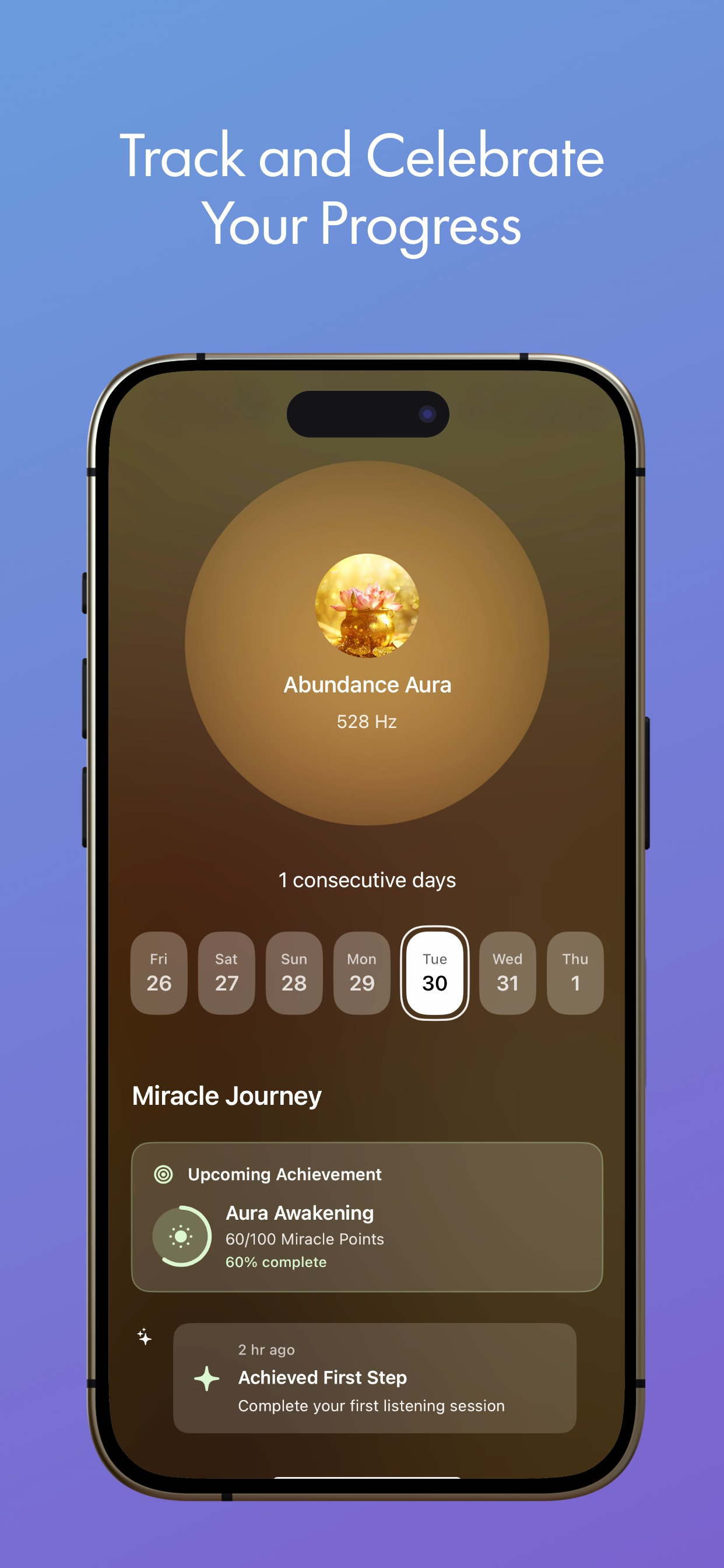 Miracle - Healing Frequencies screenshot 5