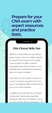 CNA Practice Test Online screenshot