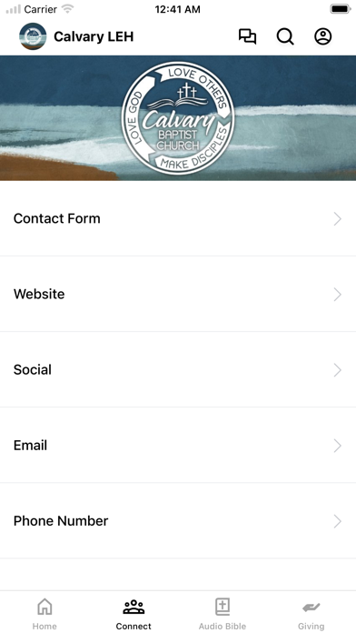 Screenshot #2 pour Calvary Baptist Church LEH