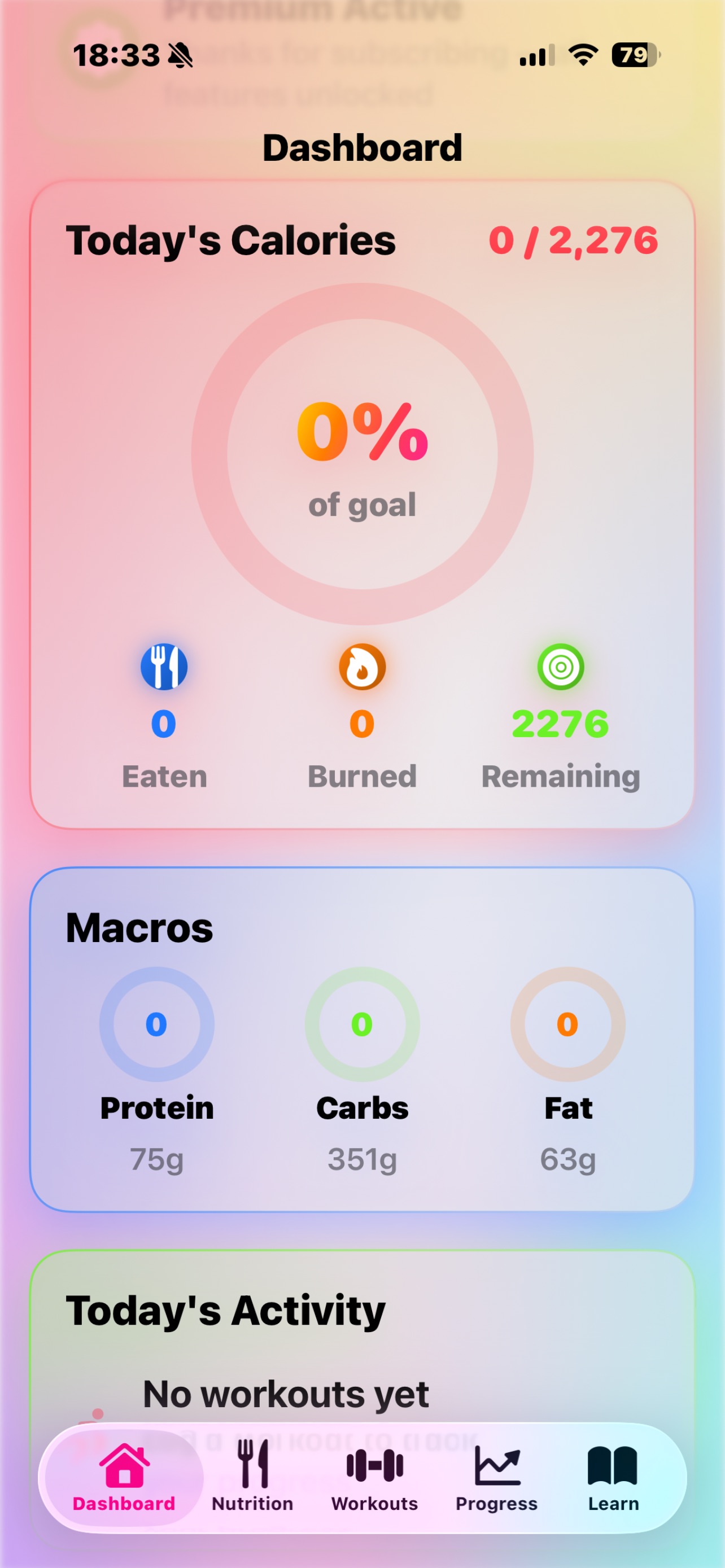 Screenshot 2 of M-FitTrack