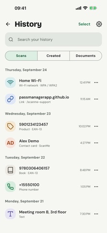 ScanMe: QR & Barcode Scanner Screenshot 5 of 10