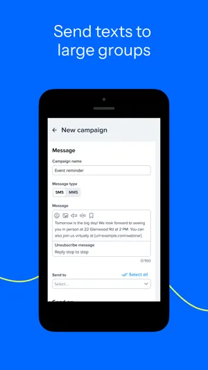 SimpleTexting screenshot 2