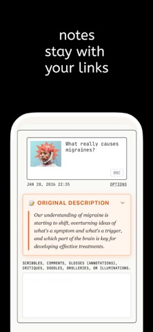 Eyeball: Links Log & Reminders Screenshot 8 of 8