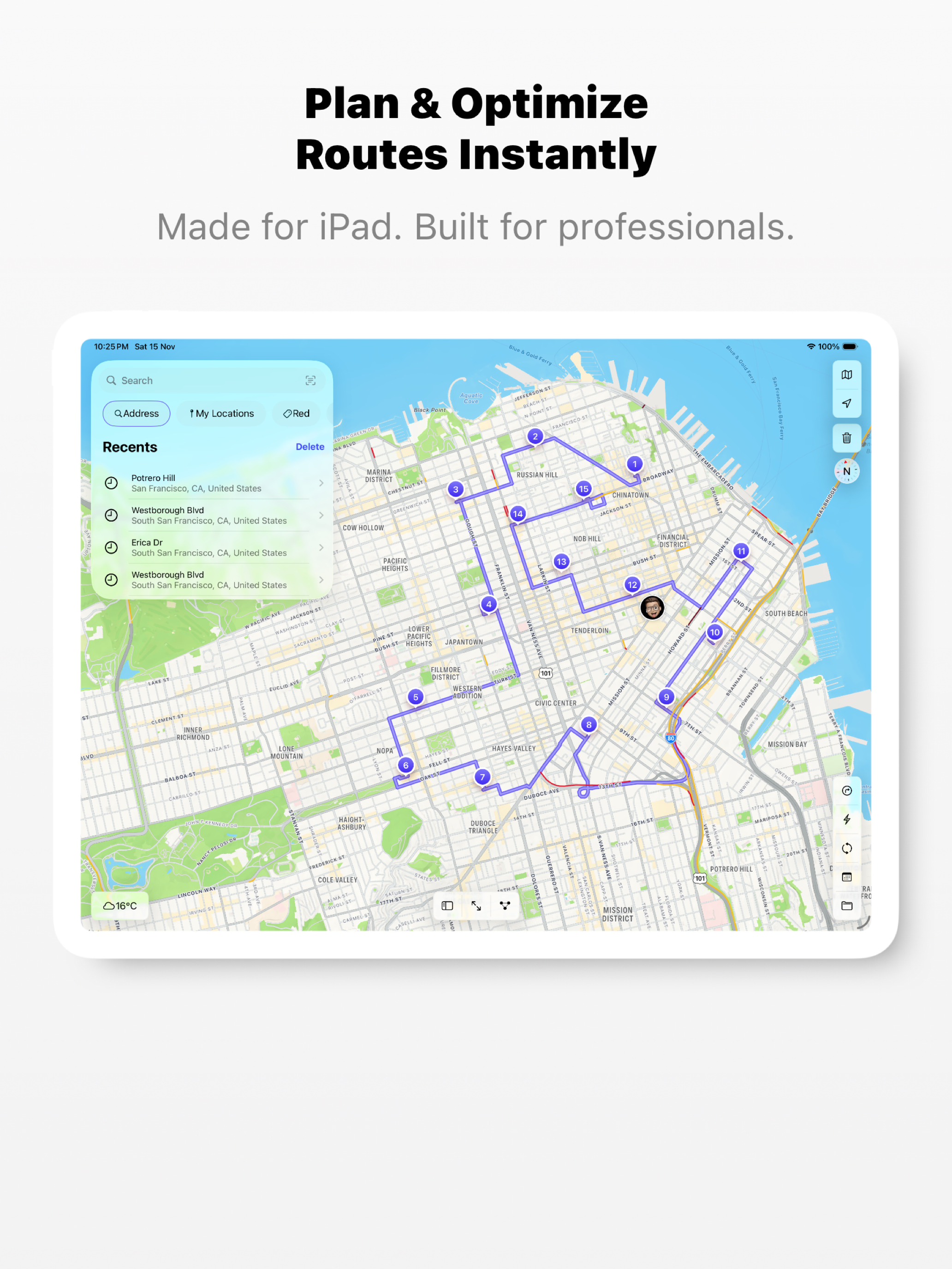 Route creator screenshot 10