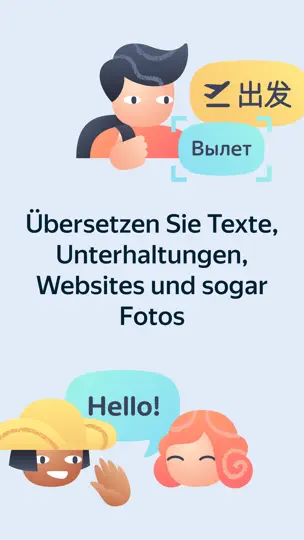 Screenshot von Yandex Translate auf dem iPhone 2