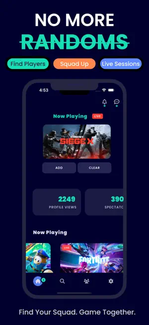PaxJax: Find Gamers & Friends screenshot 1
