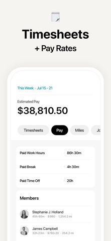 Atto: Time Tracking & Shifts Screenshot 3 of 10