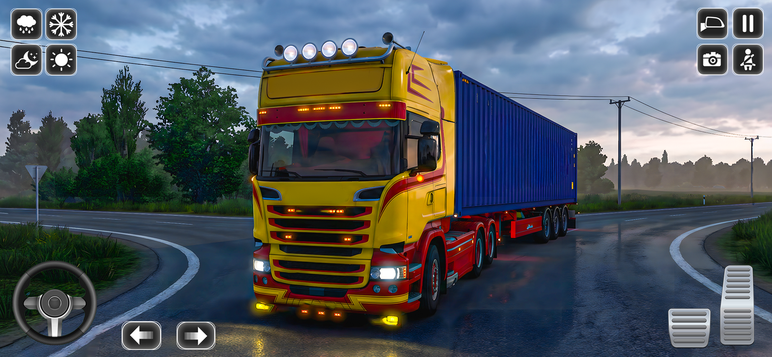Truck Cargo Driving Simulator screenshot 6