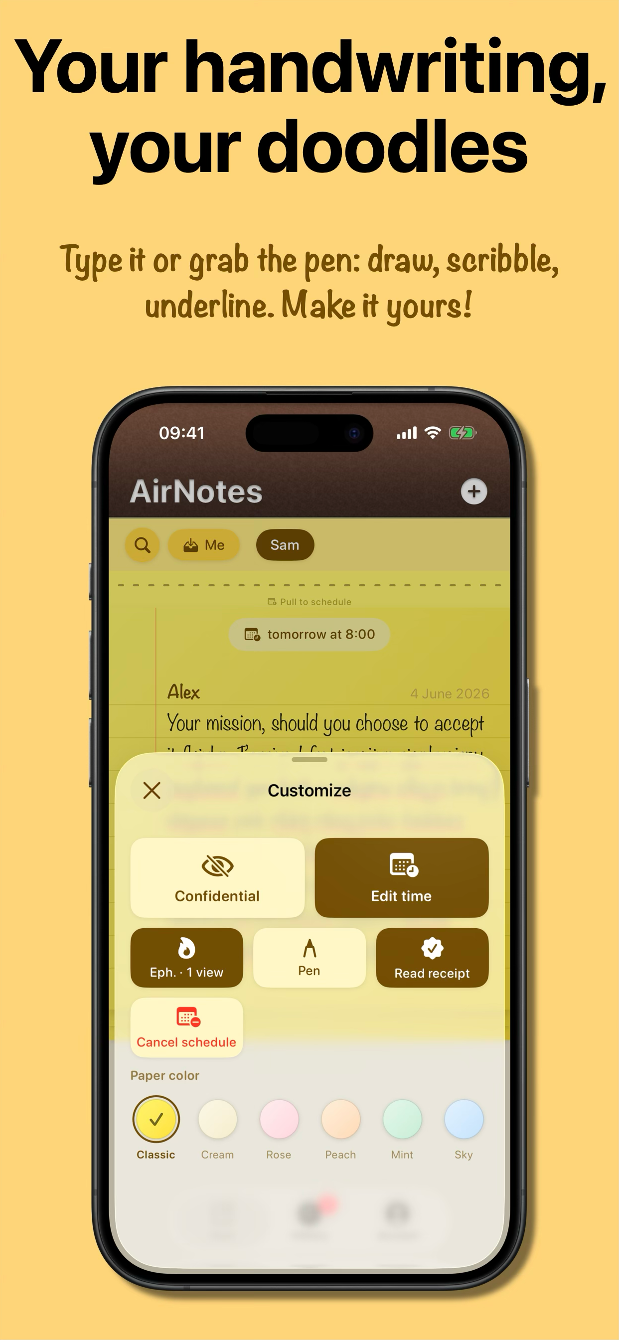 AirNotes □ screenshot 5
