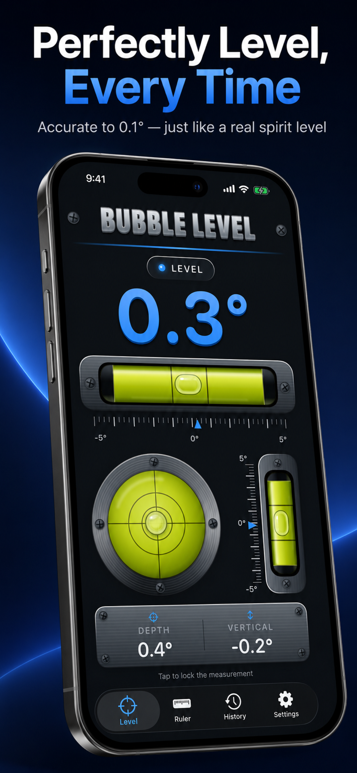 Bubble Level: Ruler & Measure screenshot 3