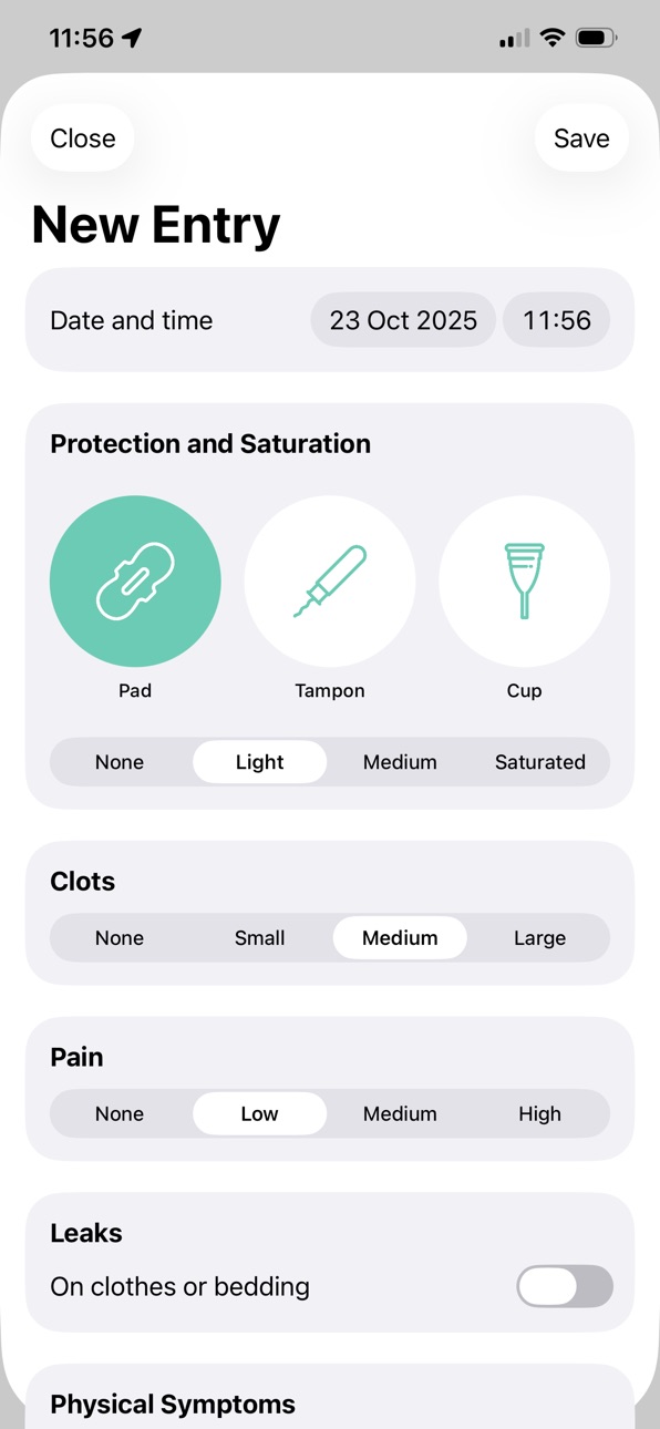 iPhone screenshot