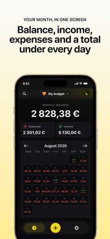 Monthly Expenses Tracker: Ulik Screenshot 1 of 6
