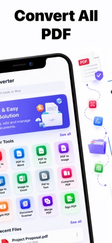 PDF Converter , Photo to PDF iPhone screenshot