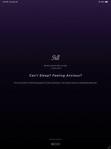 Still: Christian Meditation iPad screenshot