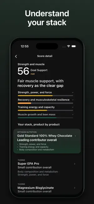 Supplement AI: Stack Optimizer screenshot 1