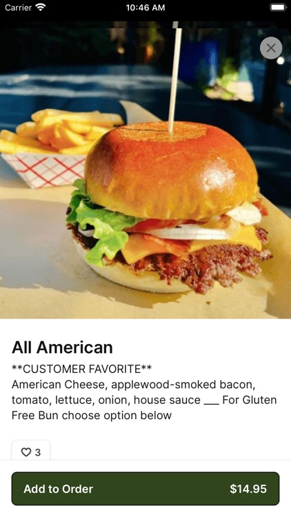 The Barcelona Burger To Go