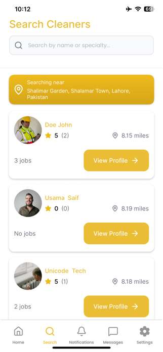 TaskHive: Cleaning Services Screenshot 6 of 8