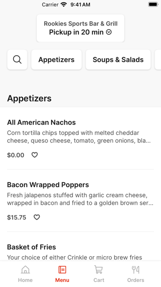 App screenshot