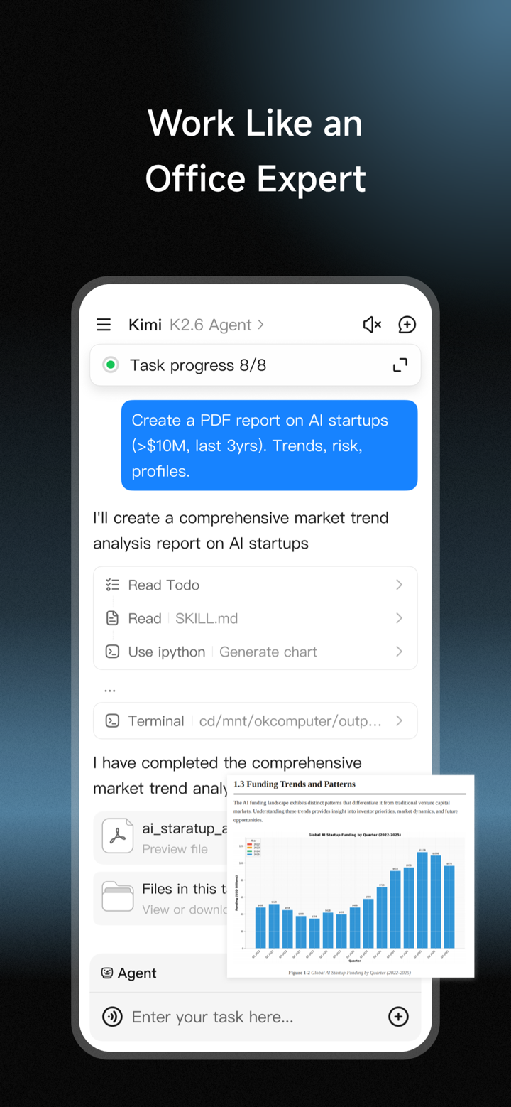 Kimi - Kimi K2.6 is Live screenshot 6