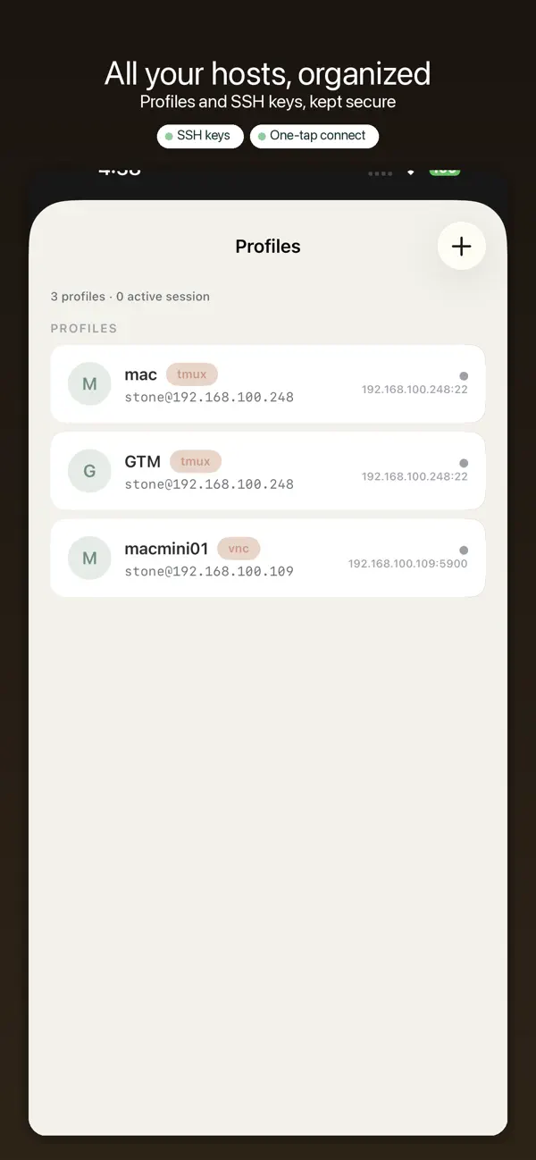 #4. YoloShell: SSH Mosh tmux VNC (iOS) بواسطة: SignalRender Technology Co., Ltd