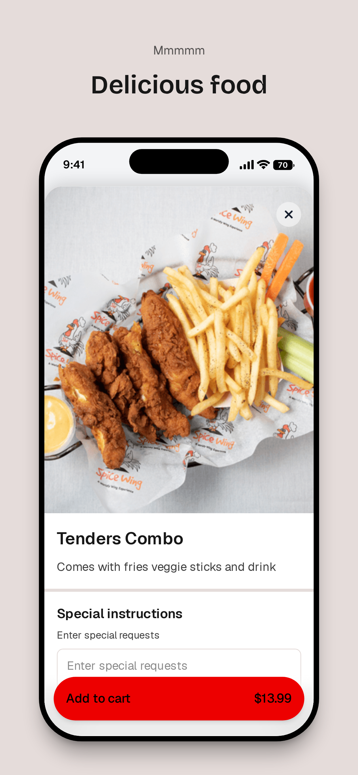 Spice Wing App