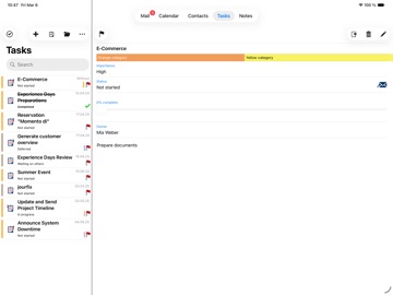 ISEC7 MAIL for Ivanti iPad screenshot