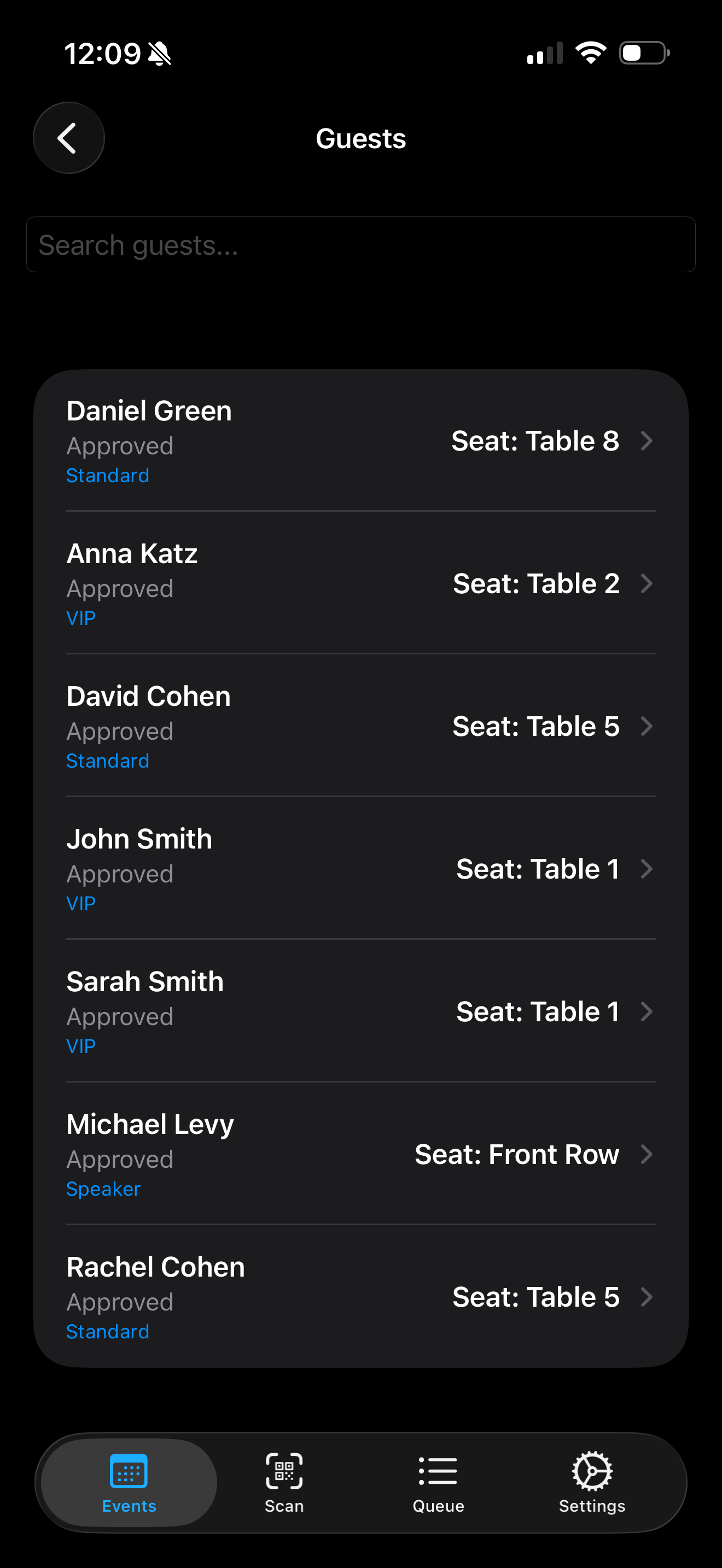 Jonamo Check-In screenshot 5