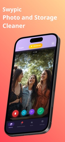 Photo Cleaner: Swypic iPhone screenshot
