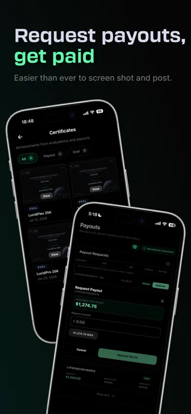Lucid Trading App screenshot 4