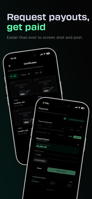 Lucid Trading App Screenshot 4 of 4