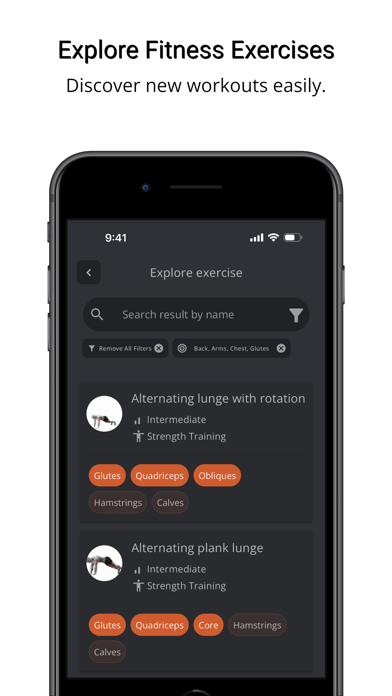 fitnesSociety Screenshot
