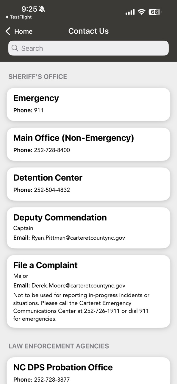 iPhone screenshot