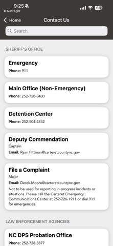 Carteret County Sheriff Screenshot 2 of 3