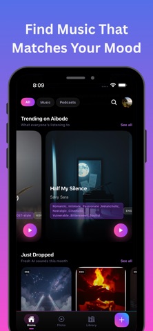 Aibode: Next-Gen Music iPhone screenshot