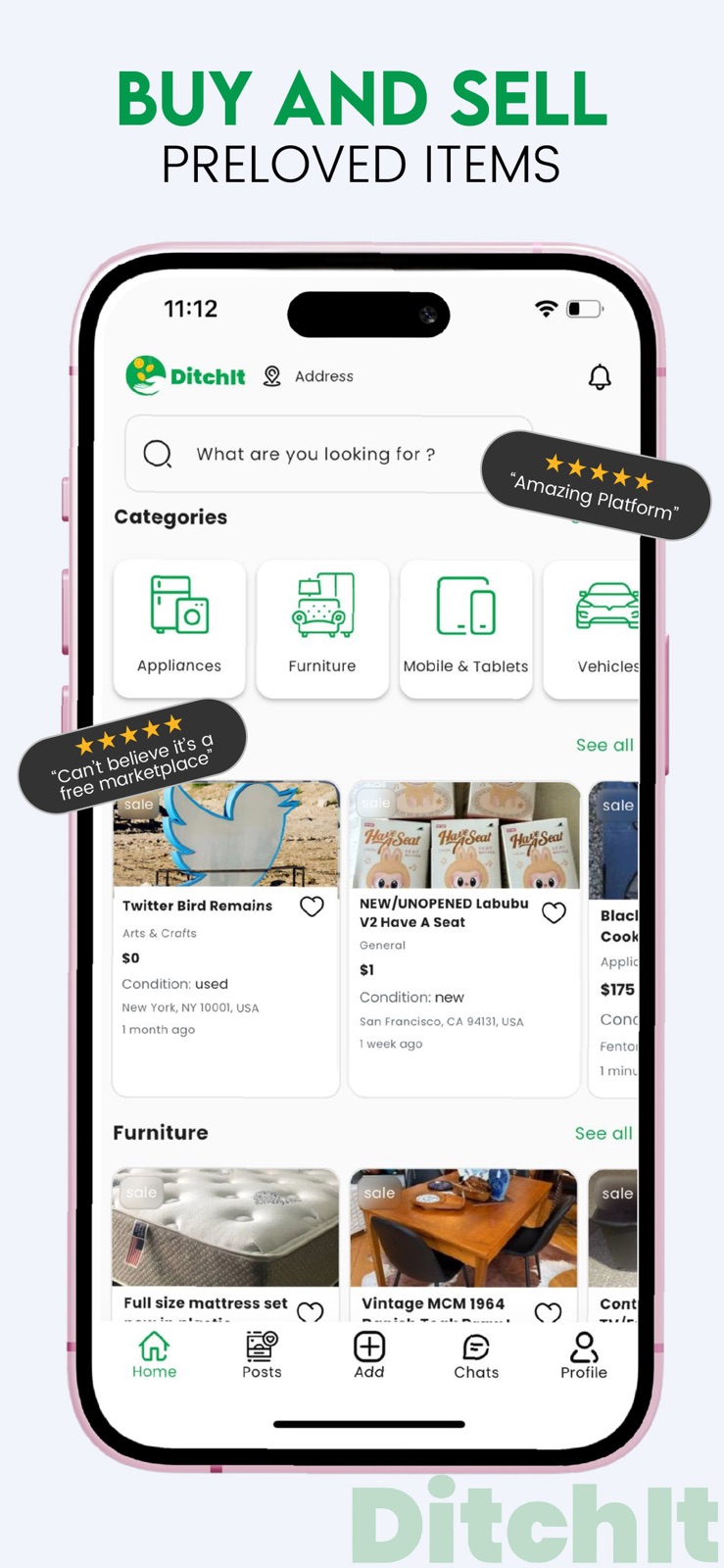 DitchIt - Buy & Sell Locally iphone screenshot 3