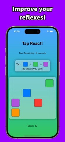 Reaction Time Game - Tap React Screenshot 3 of 4