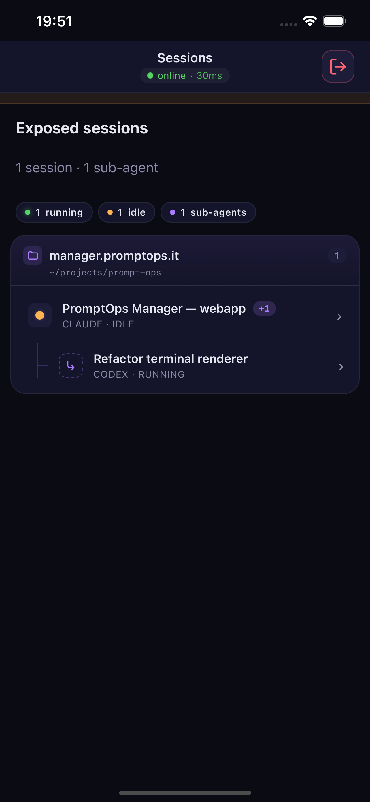 PromptOps Remote screenshot 3