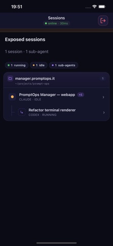 PromptOps Remote Screenshot 3 of 4