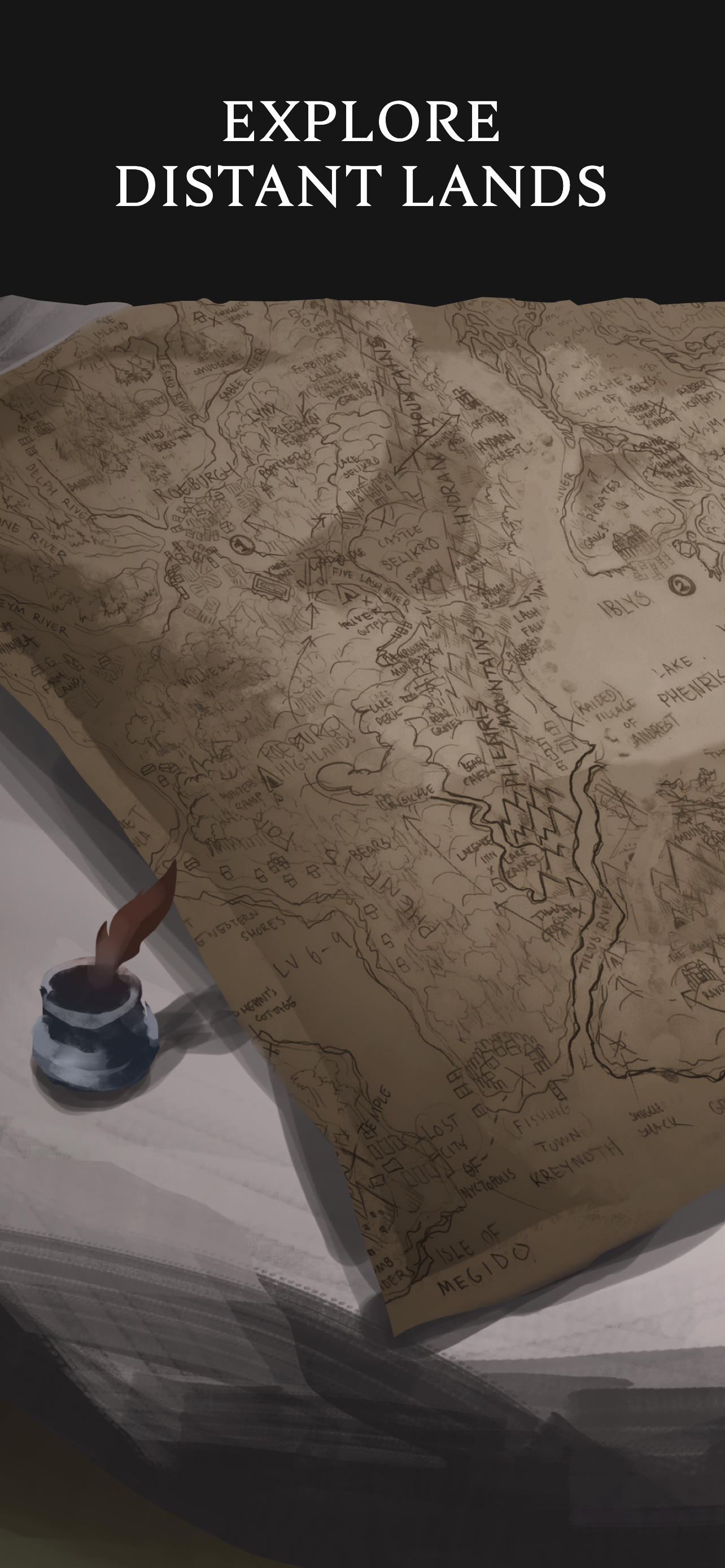 Eldrum: Red Tide - Text RPG screenshot 6