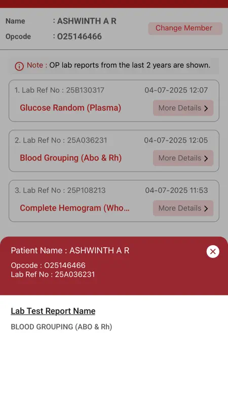 PSGH Patient App screenshot 9 of 10