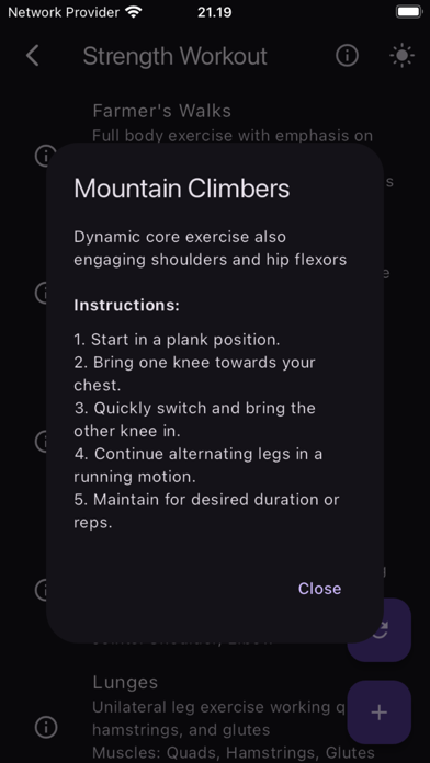 Screenshot #3 pour Know Your Workout