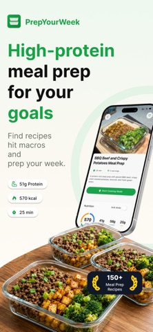 PrepYourWeek: Meal Prep Screenshot 1 of 7