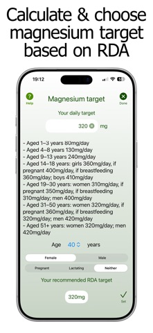 Magnesium Counter and Tracker Screenshot 5 of 10