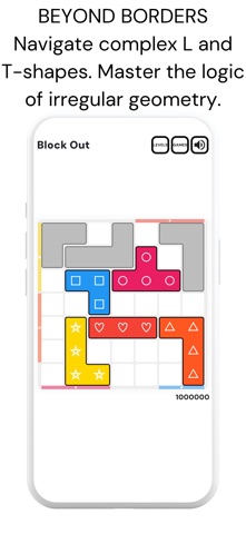 Block Out: Sliding Color Game Screenshot 2 of 4