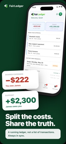 FairLedger: Expenses & Custody Screenshot 1 of 10
