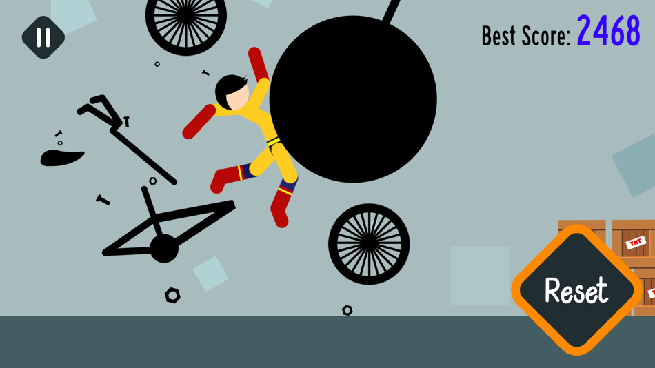#4. Ragdoll Dismounting (iOS) 来自: Vicenter Viet Nam Company Limited