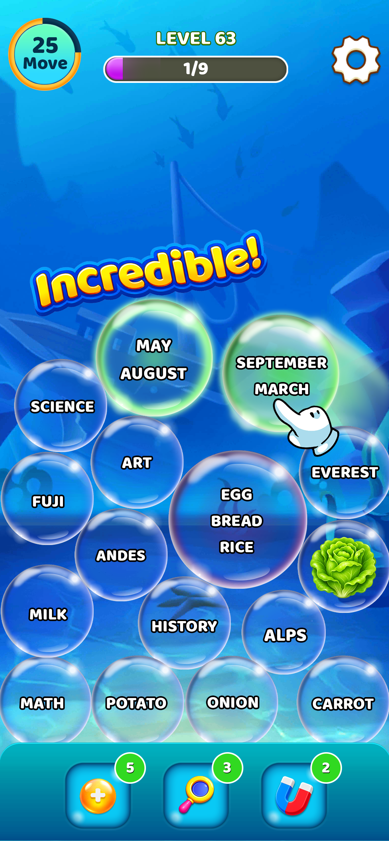 Word Bubble Sort: Pop Puzzle screenshot 4