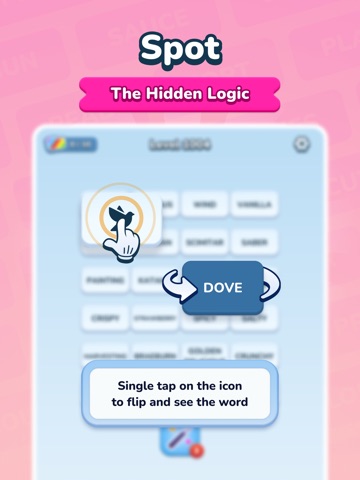 Associations Book: Word Puzzle iPad screenshot
