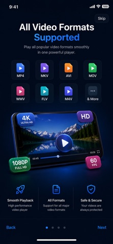 Video Player  ‎ iPhone screenshot